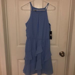 BCX Periwinkle Ripple Dress